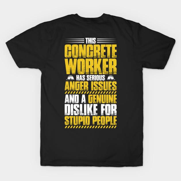 Concrete Worker Concreter Concrete Builder by Krautshirts